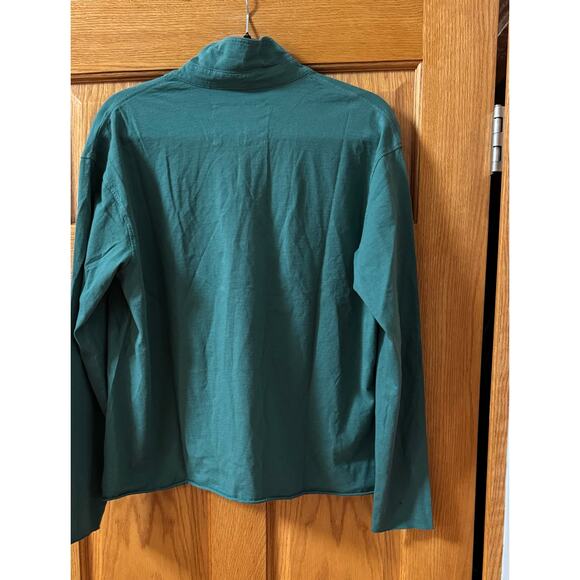 Frank & Eileen PATRICK Popover Henley - Green - Medium - Picture 2 of 5